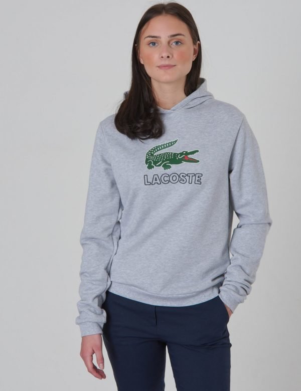 Lacoste Hoodie Huppari Harmaa