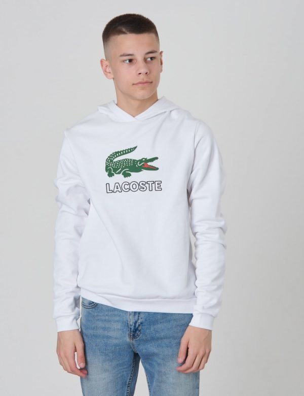 Lacoste Hoodie Huppari Valkoinen