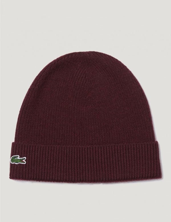 Lacoste Knitted Caps Hattu Punainen