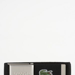 Lacoste Leather Goods Belt Vyö Musta