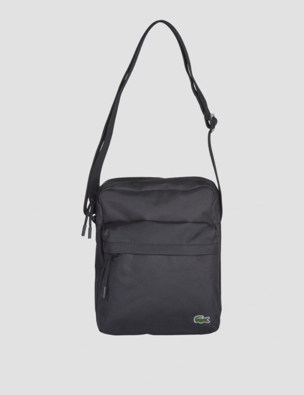 Lacoste Leather Goods Luggage Laukku Musta