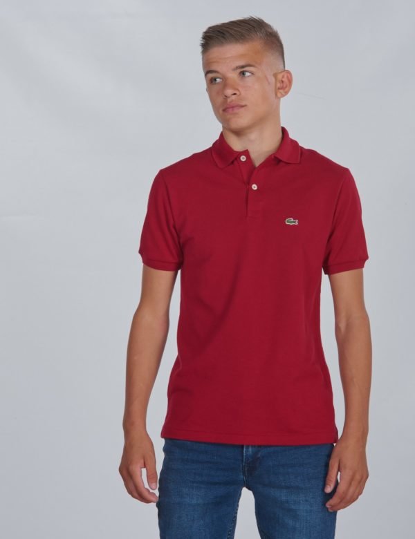 Lacoste Polo Pikè Pikee Punainen