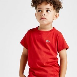 Lacoste Small Logo T-Shirt Punainen