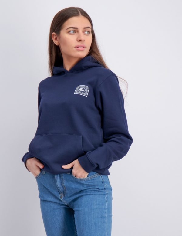 Lacoste Sweatshirt Huppari Sininen