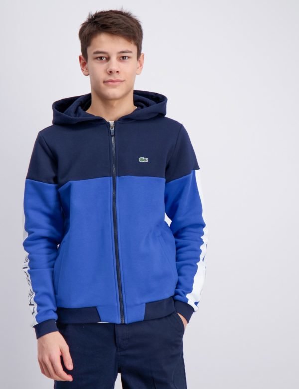 Lacoste Sweatshirt Huppari Sininen