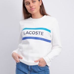 Lacoste Sweatshirt Neule Valkoinen