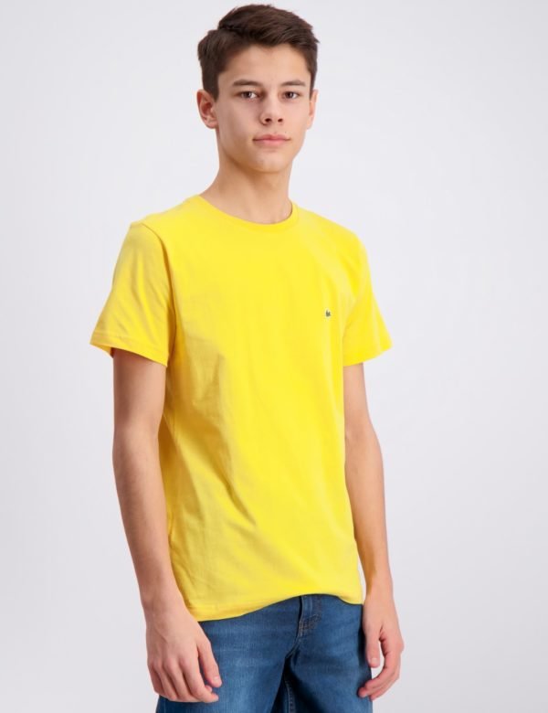 Lacoste T Shirt T-Paita Keltainen