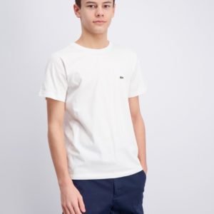 Lacoste T Shirt T-Paita Valkoinen