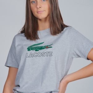 Lacoste Tee T-Paita Harmaa