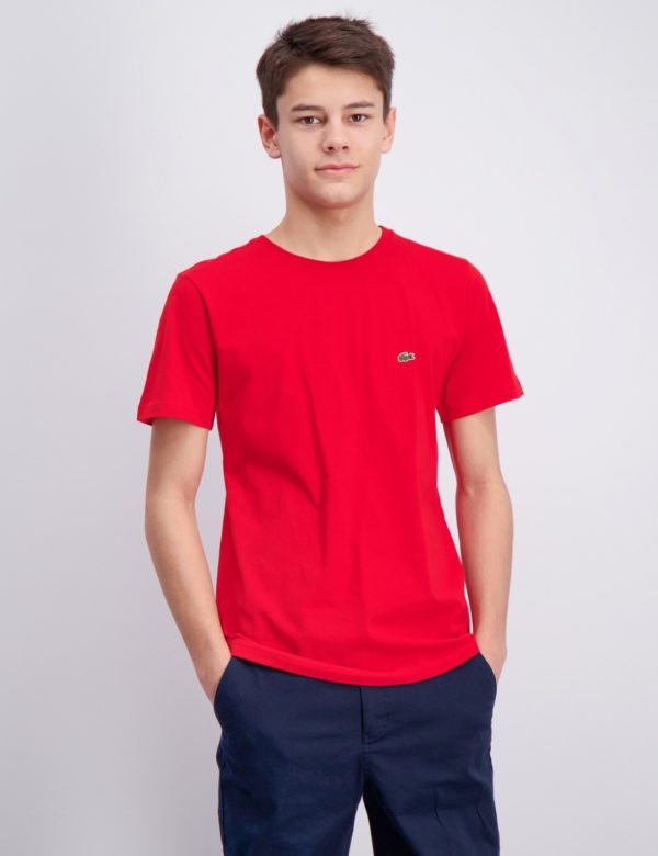 Lacoste Tee T-Paita Punainen