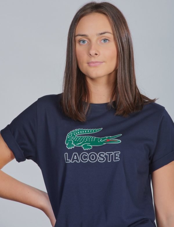 Lacoste Tee T-Paita Sininen