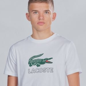 Lacoste Tee T-Paita Valkoinen