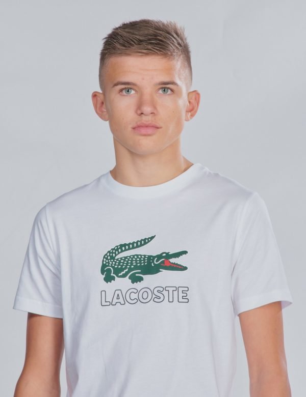 Lacoste Tee T-Paita Valkoinen