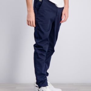 Lacoste Trousers Housut Sininen