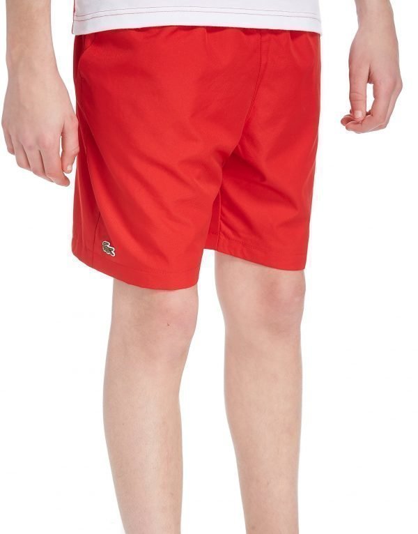 Lacoste Woven Shorts Punainen