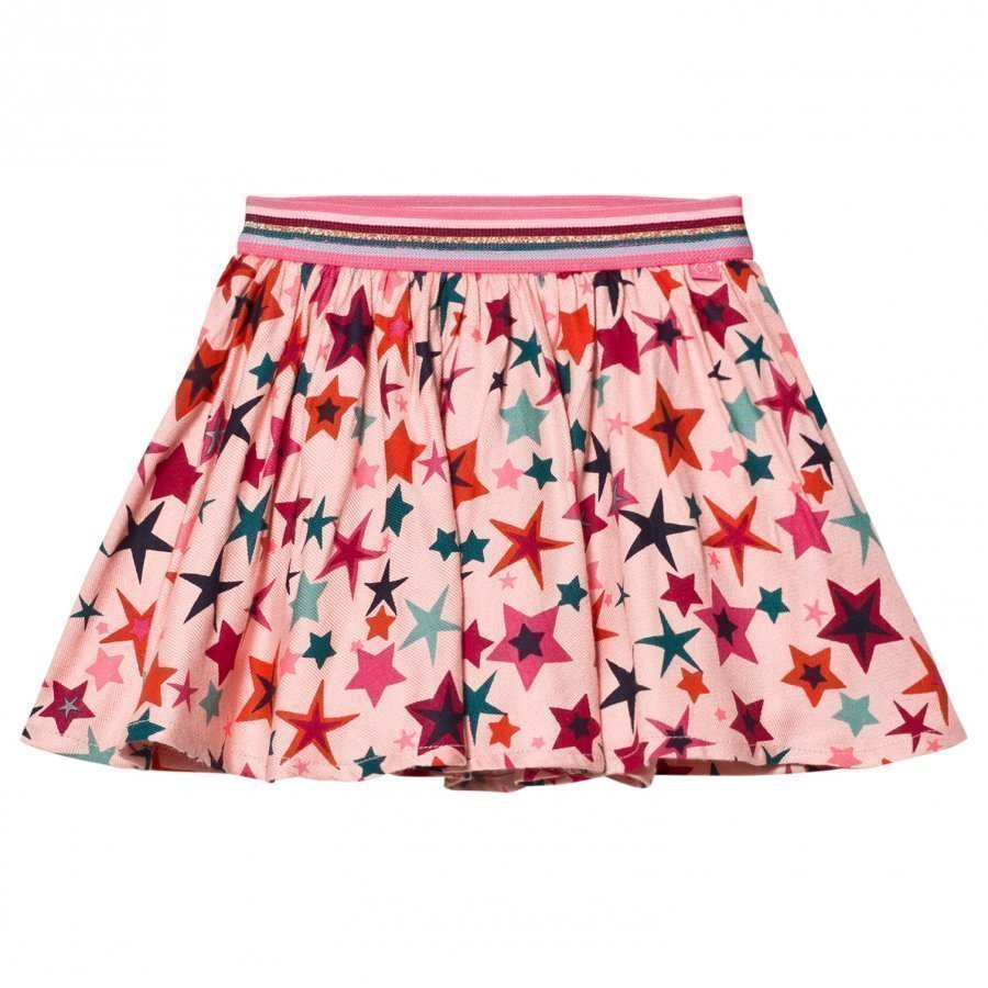 Le Big Gabriella Star Skirt Pink Lyhyt Hame