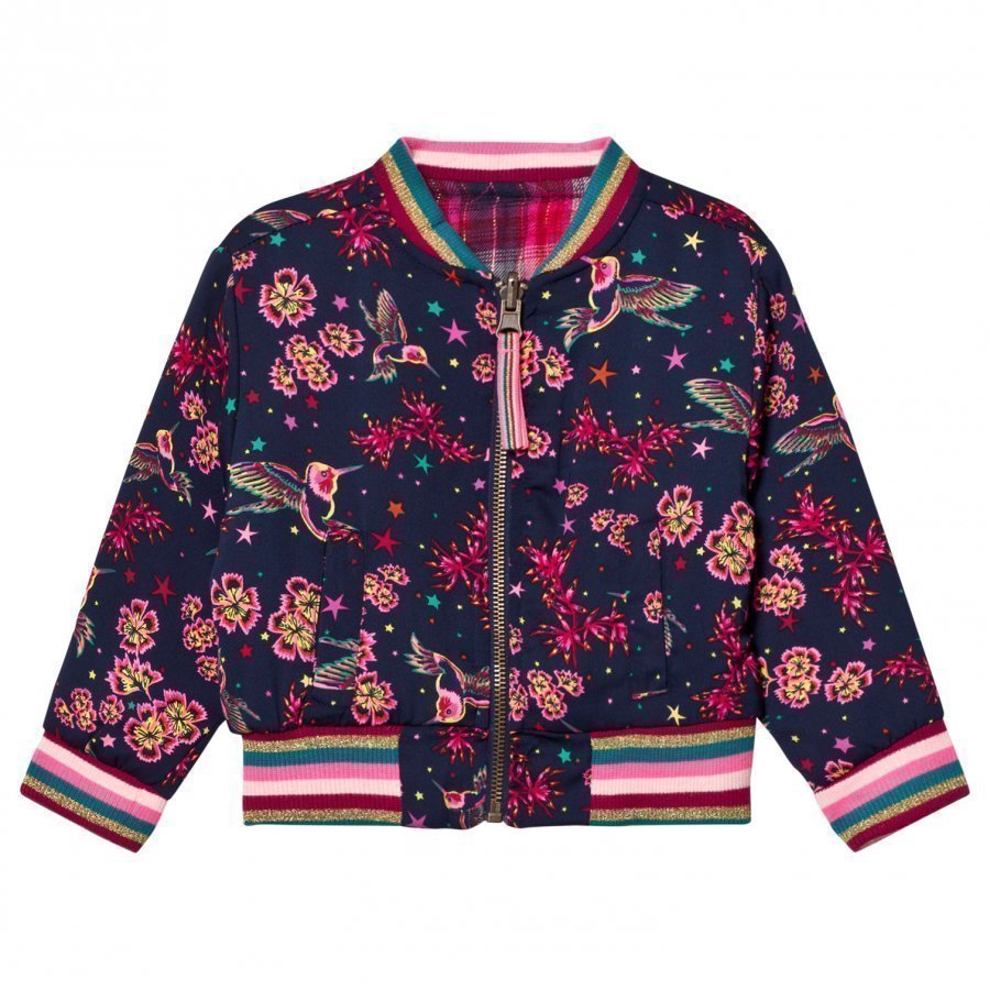 Le Big Reversible Gemma Bomber Jacket Bomber Takki