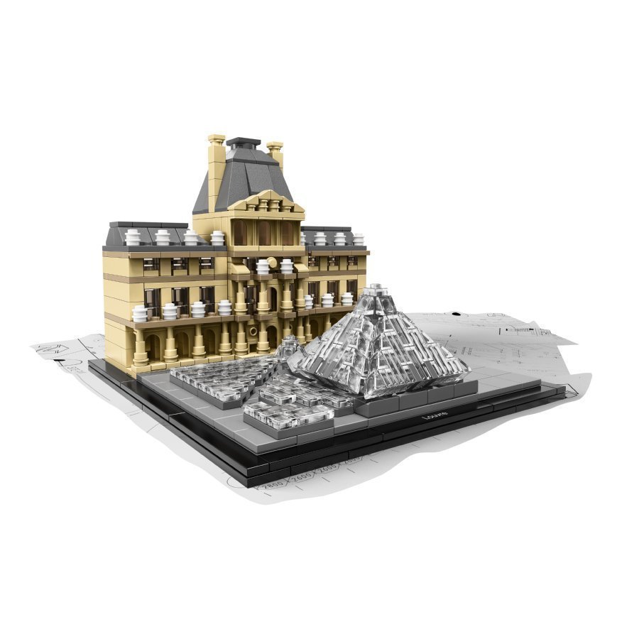 Lego Architecture Louvre 21024
