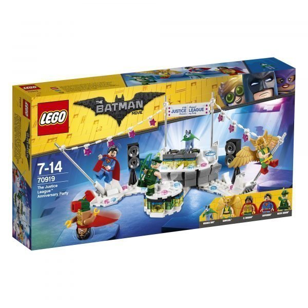Lego Batman Movie 70919 Oikeuden Puolustajien Vuosipäiväjuhlat