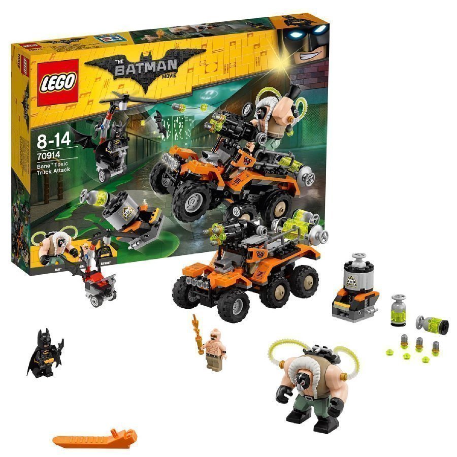 Lego Batman Movie Turmio Ja Myrkkyautohyökkäys