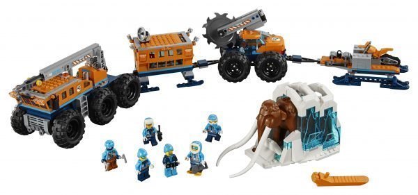 Lego City Arctic Expedition 60195 Arktisen Tutkimusretken Siirrettävä Tukikohta