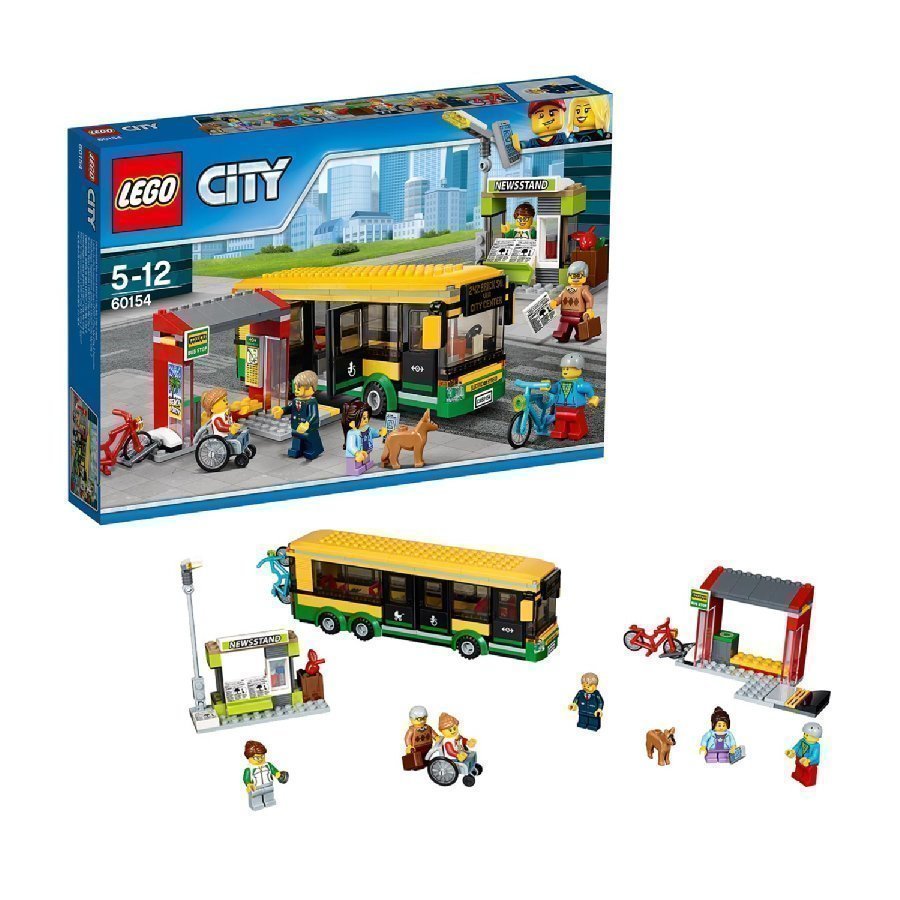 Lego City Linja Autoasema 60154