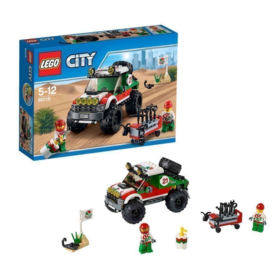 Lego City Nelivetomaasturi 60115