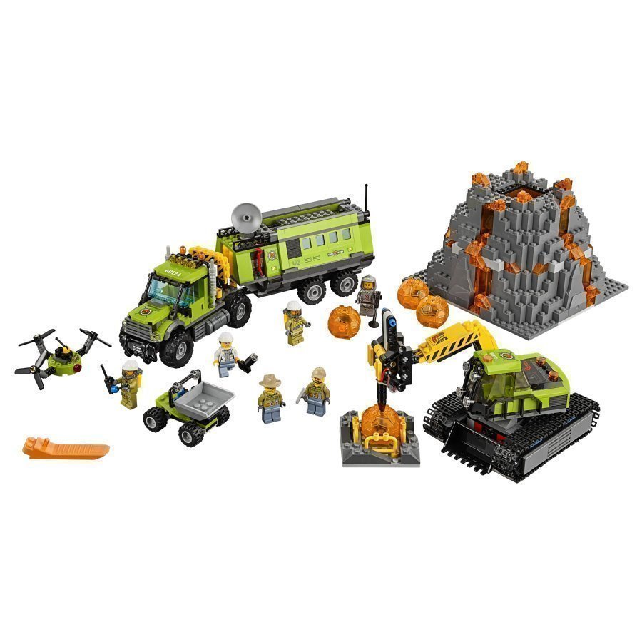 Lego City Tulivuoren Tutkimustukikohta 60124