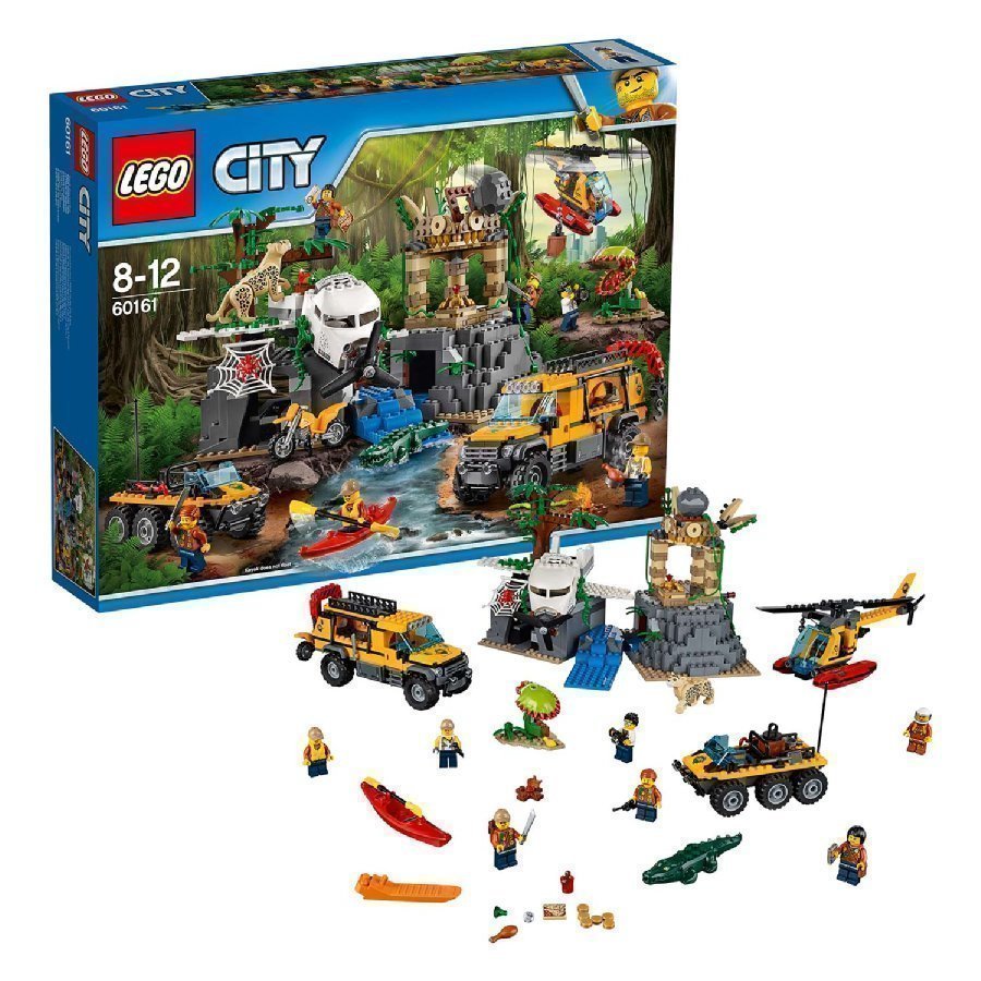 Lego City Viidakko Viidakon Tutkimuspaikka 60161