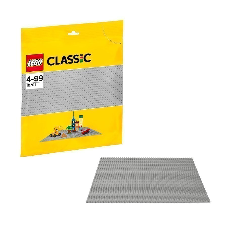 Lego Classic Harmaa Rakennuslevy 10701