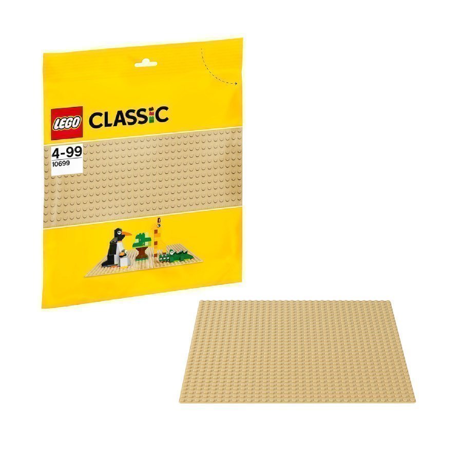Lego Classic Hiekanvärinen Rakennuslevy 10699