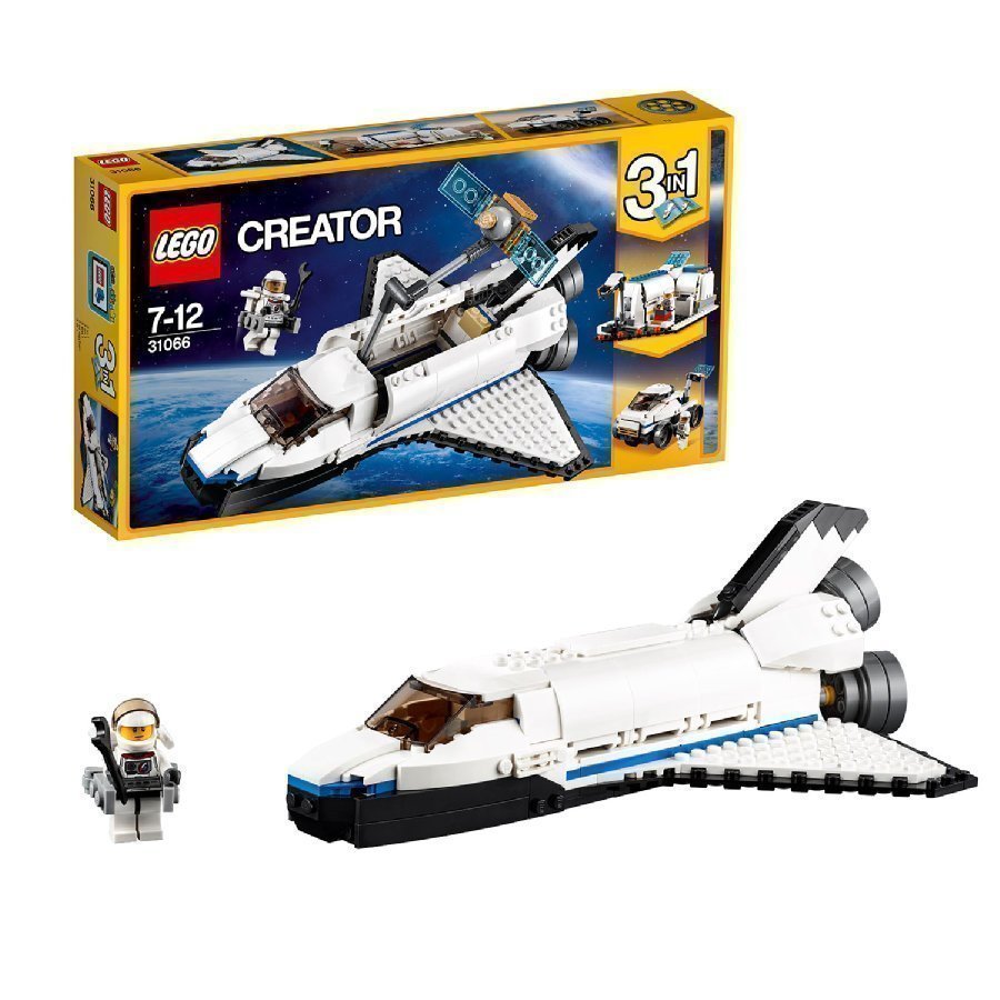 Lego Creator Avaruussukkula Ja Tutkimusmatkailija 31066