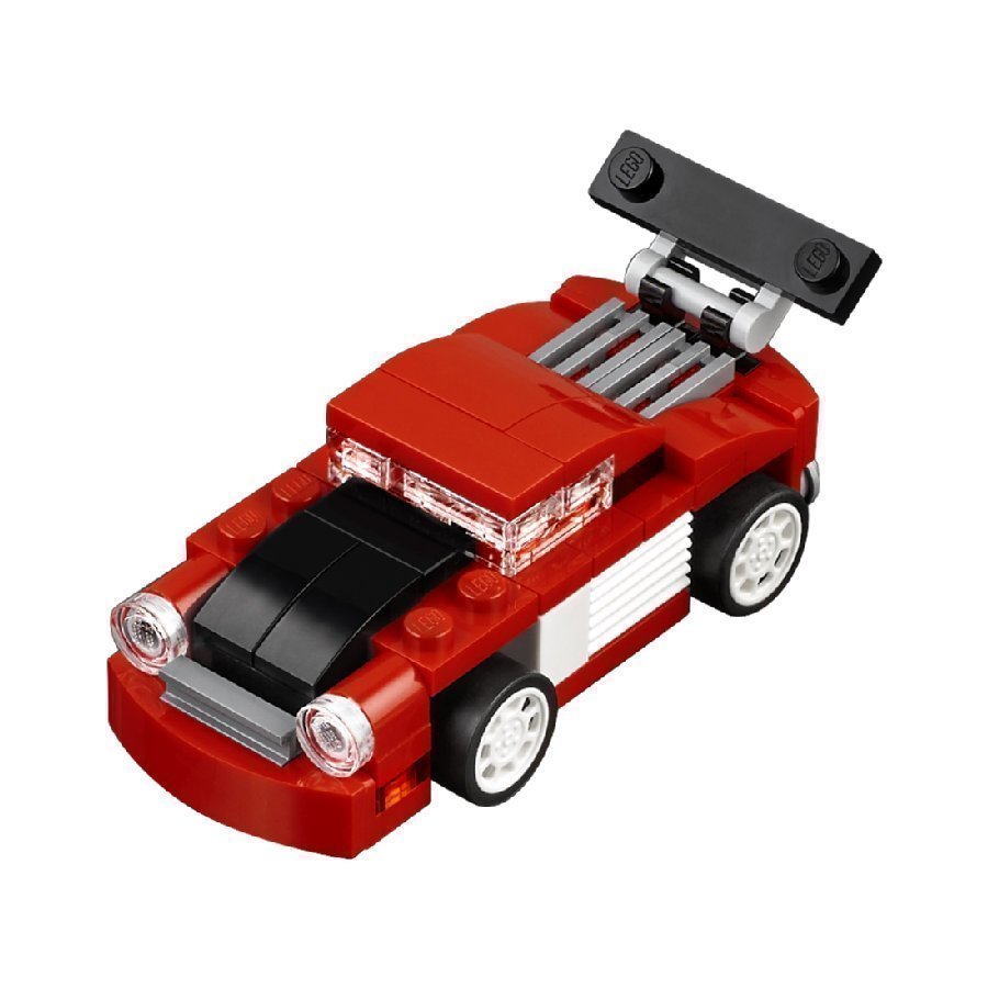 Lego Creator Punainen Kilpa Auto 31055