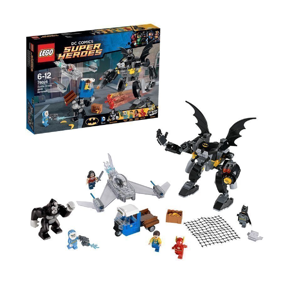 Lego Dc Comics Super Heroes Hurja Grodd Gorilla 76026