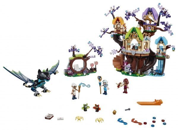 Lego Elves 41196 Haltioiden Tähtipuu Ja Lepakkohyökkäys