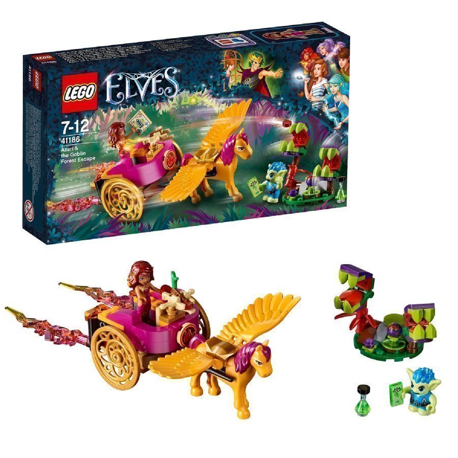 Lego Elves Azari Ja Pako Peikkometsästä 41186