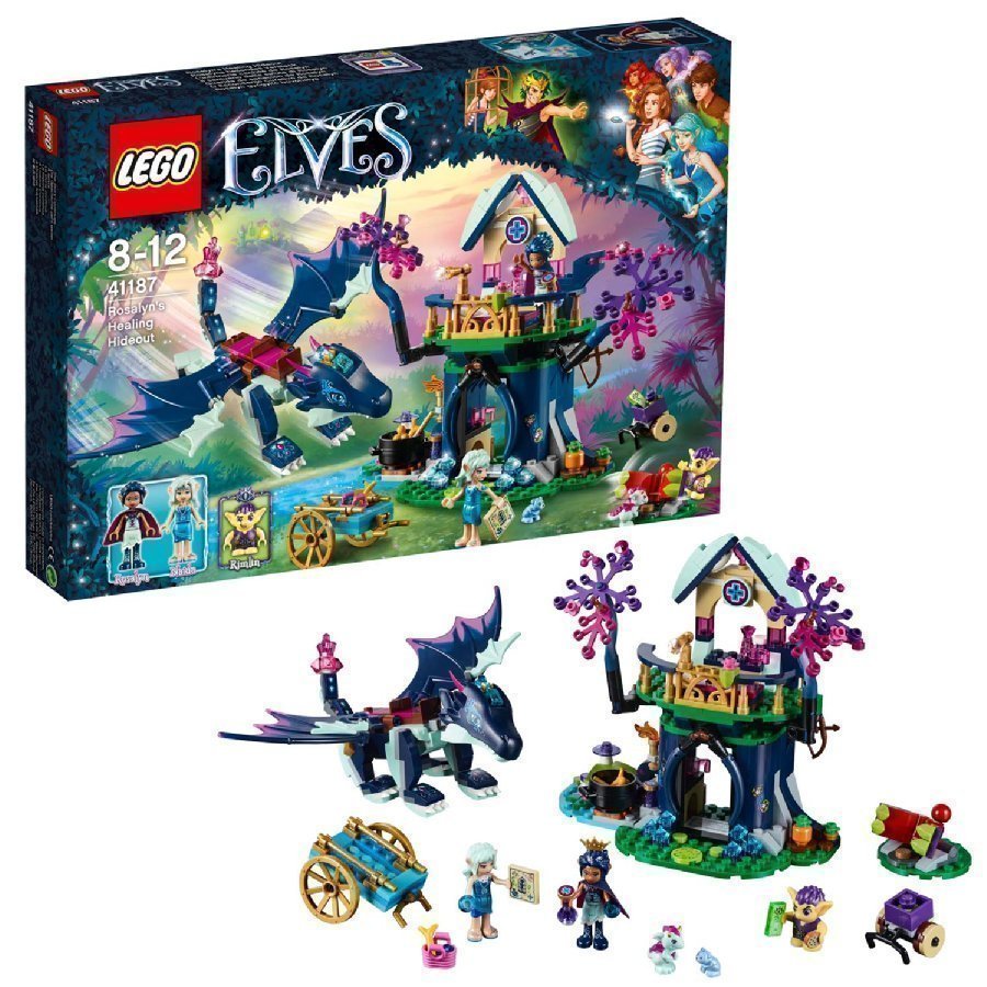 Lego Elves Rosalynin Parantava Piilopaikka 41187