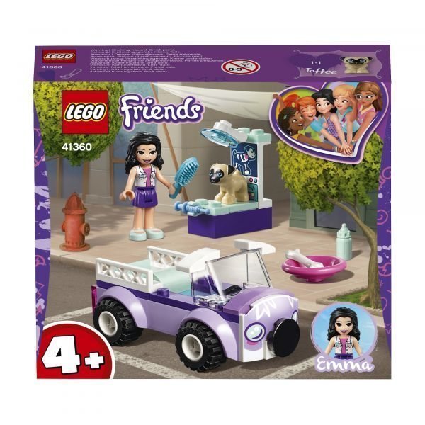 Lego Friends 41360 Emman Liikkuva Eläinsairaala