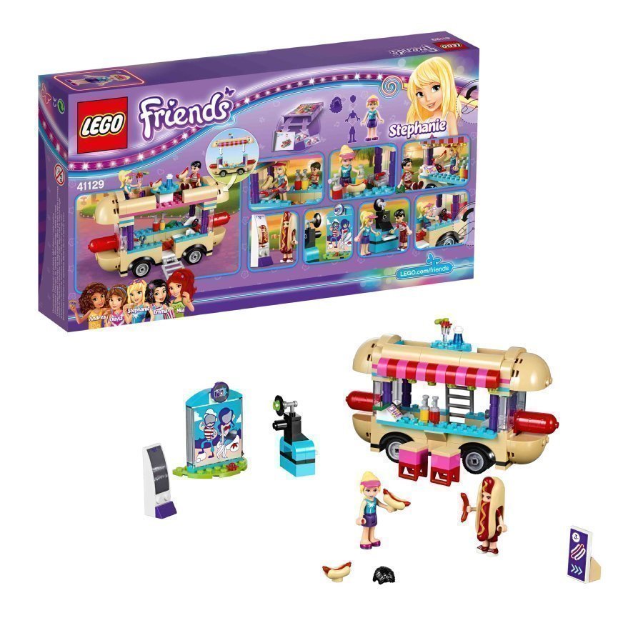 Lego Friends Huvipuiston Nakkisämpyläauto 41129