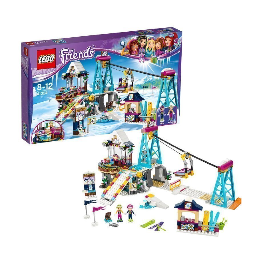 Lego Friends Laskettelukeskuksen Hiihtohissi 41324