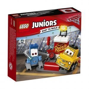 Lego Juniors 10732 Guidon Ja Luigin Varikkopysäkki