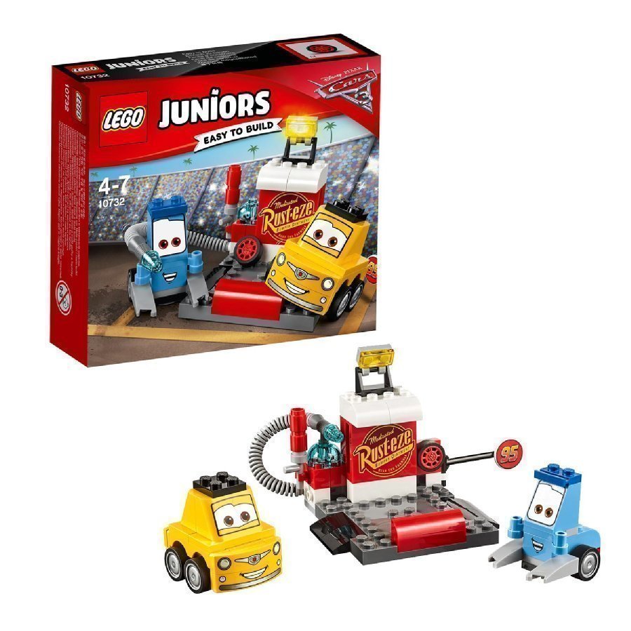 Lego Juniors Cars Guidon Ja Luigin Varikkopysäkki 10732