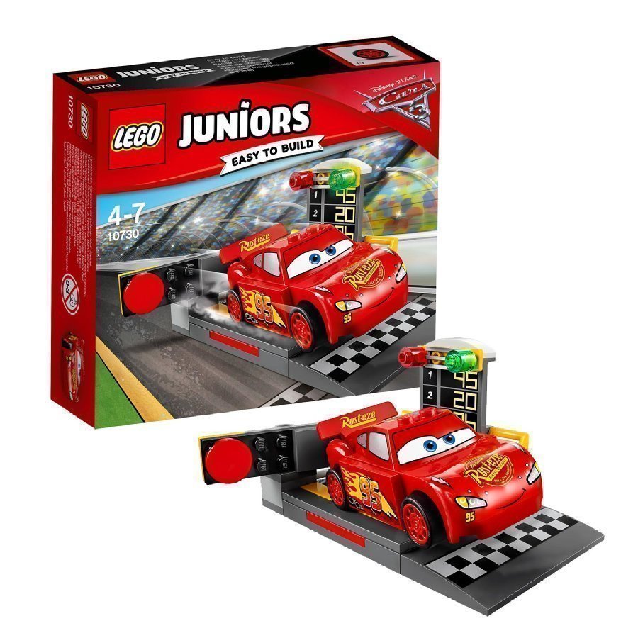 Lego Juniors Cars Salama Mcqueen Ja Vauhtilähtöteline 10730