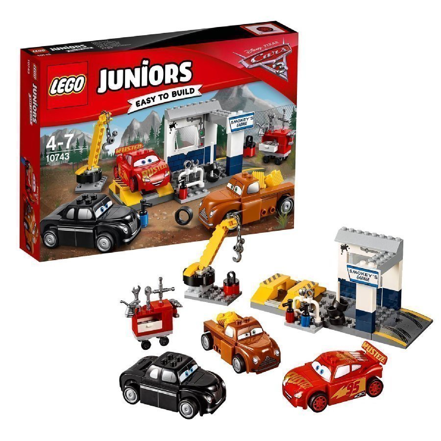 Lego Juniors Cars Smokeyn Autokorjaamo 10743