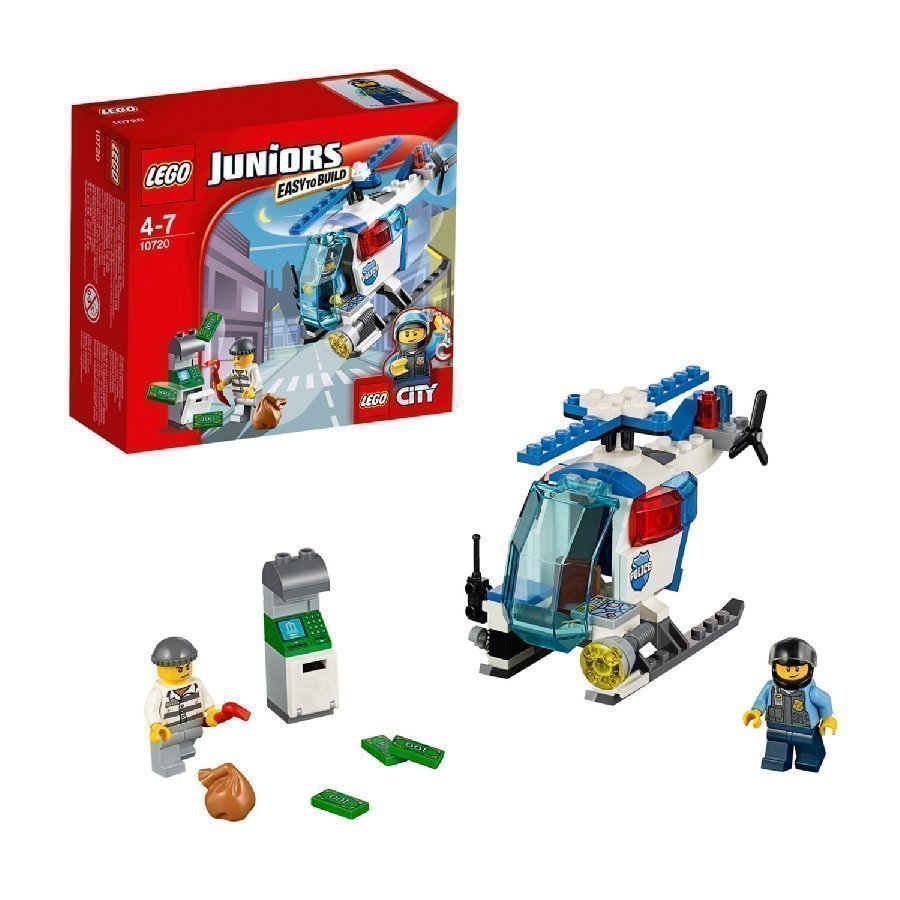 Lego Juniors Takaa Ajo Poliisihelikopterilla 10720