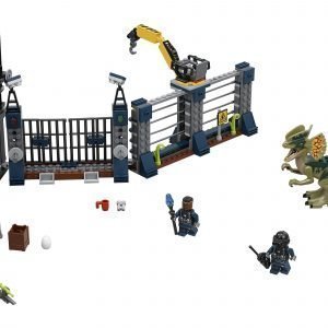 Lego Jurassic World 75931 Dilophosauruksen Hyökkäys Vartioasemalle
