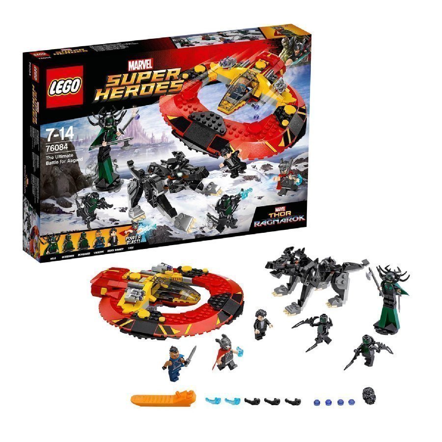 Lego Marvel Super Heroes Hurja Taistelu Asgardista 76084