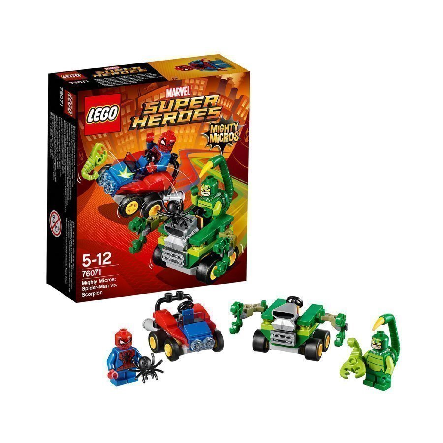 Lego Marvel Super Heroes Mighty Micros Spider Man Vs. Skorpioni 76071