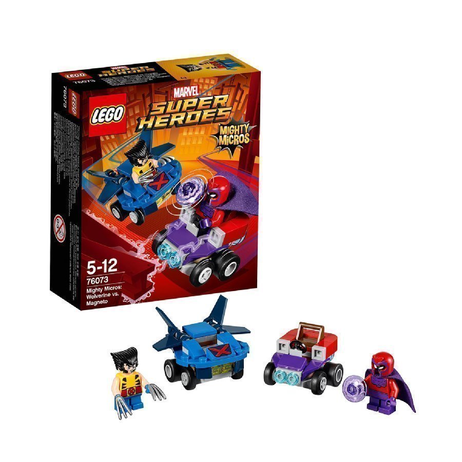 Lego Marvel Super Heroes Mighty Micros Wolverine Vs. Magneto 76073