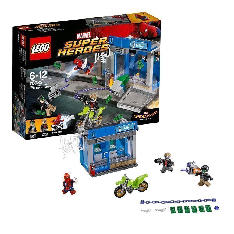 Lego Marvel Super Heroes Pankkiautomaattiryöstötaistelu 76082